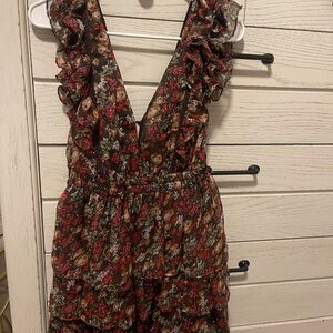 Super cute floral mini dress